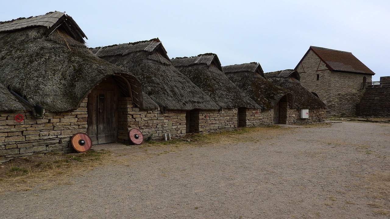 影视剧中的古代建筑素材，历史与艺术的完美再现